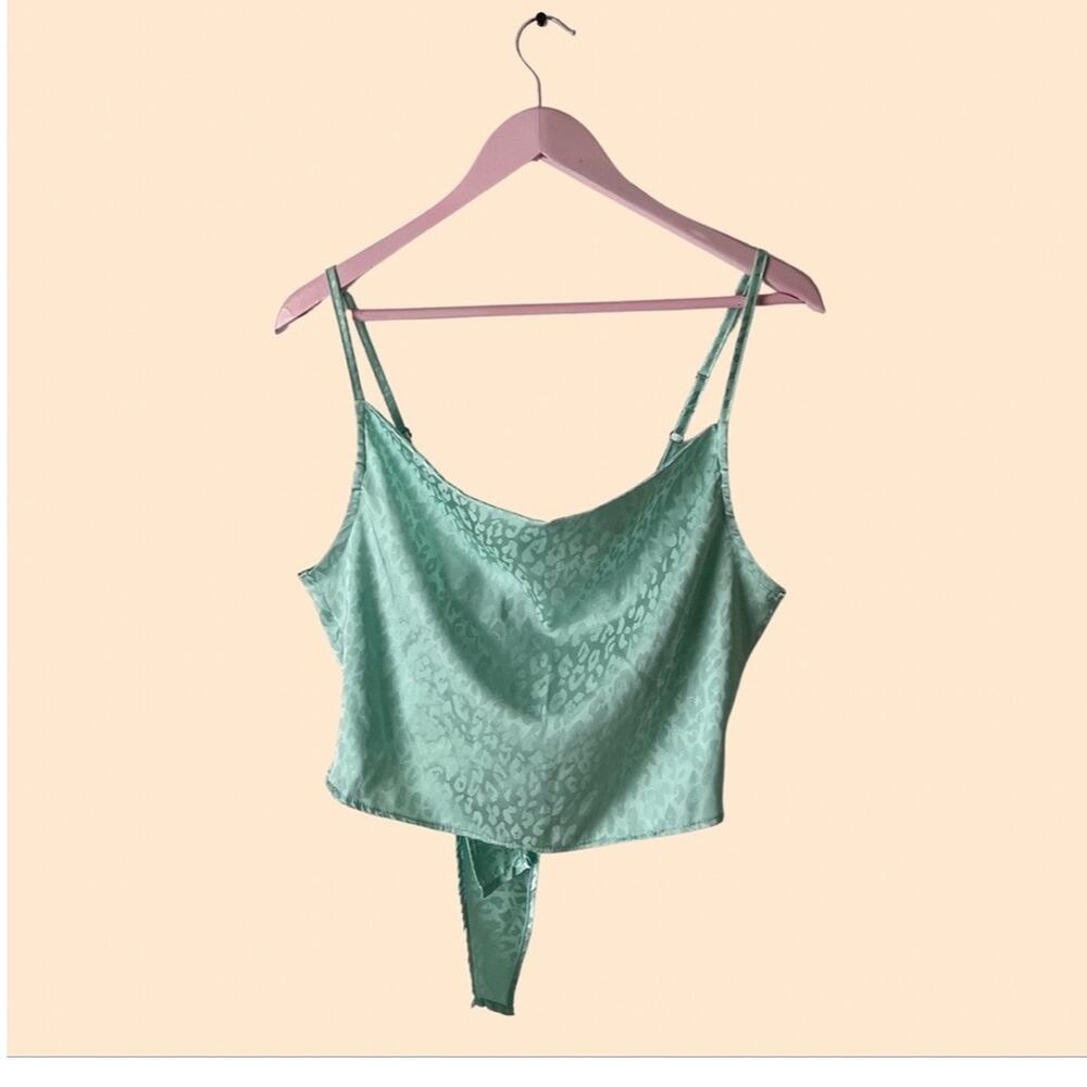 Zoe Summer Cowl Neck Tank Top Size Small